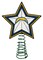 The Memory Company 10" Yellow and Blue NFL San Diego Chargers Tree Topper